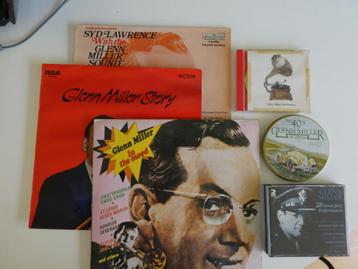 GLENN MILLER LP’s (3) en CD’s (4) beschikbaar voor biedingen