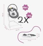 2 zit-ligstoelen met schommelfunctie, 5 hoogtes verstelbaar, Kinderen en Baby's, Wipstoeltjes, Overige merken, Verzenden, Wipstoel