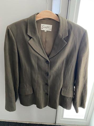 Mantelpakje Scapa of Scotland jasje mt 44 rok mt 42. Taupe. beschikbaar voor biedingen