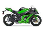 Kawasaki 12 ZX10R 2014 kappenset in het groen en andere dele, Ophalen of Verzenden, Gebruikt