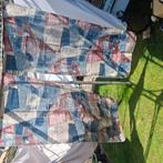 Vintage caravan voortent gordijnen., Caravans en Kamperen, Caravan accessoires, Ophalen of Verzenden