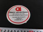 sticker hendrik ido ambacht gibaco van der giesen cv artikel, Verzamelen, Ophalen, Zo goed als nieuw, Bedrijf of Vereniging