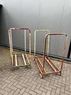 Te koop opslag rek bok jukken krat, Ophalen of Verzenden, Zo goed als nieuw, Transportkar