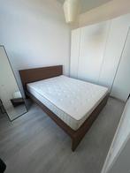 IKEA MALM bedframe 160x200 cm | zo goed als nieuw!, Ophalen, Bruin, Tweepersoons, Zo goed als nieuw