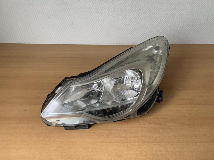 koplamp Links opel corsa D facelift 2011 tot 2014 90014691, Auto-onderdelen, Verlichting, Opel, Gebruikt, Ophalen of Verzenden