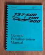 737  600-700-800 General Familiarization Manual, Ophalen of Verzenden, Gebruikt, Boek of Tijdschrift