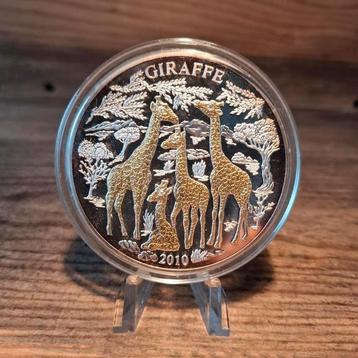 Rwanda 1000 igihumbi 3oz 999zilver. 2010 en 2008 beschikbaar voor biedingen