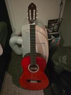 Valencia akoestische gitaar met hoes, Ophalen, Gebruikt, Klassieke of Spaanse gitaar
