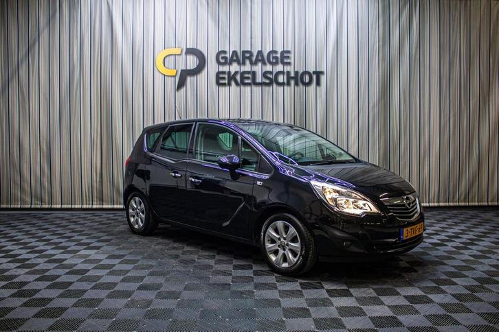 Opel Meriva 1.4 Turbo Cosmo|Trekhaak|Cruise|PDC, Auto's, Opel, Bedrijf, Te koop, Meriva, ABS, Airbags, Airconditioning, Boordcomputer