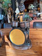 Jazz Band Beeld - 37cm 5 beelden, Verzamelen, Beelden en Beeldjes, Ophalen of Verzenden, Gebruikt, Mens