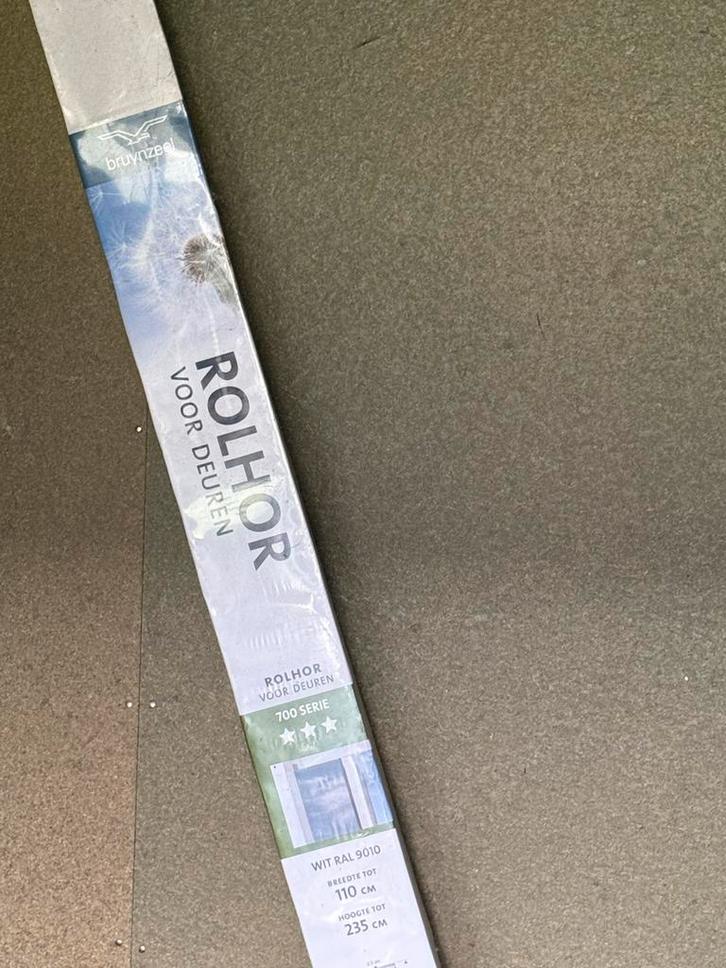 Bruynzeel Rolhordeur S700 - Wit, Doe-het-zelf en Verbouw, Deuren en Horren, Nieuw, Hordeur, 215 cm of meer, 100 tot 120 cm, Kunststof