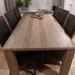 Robusto eettafel van Pronto Wonen - 95x190cm, Huis en Inrichting, Ophalen of Verzenden, Gebruikt, Modern, 4 tot 6 stoelen