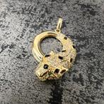 14k gouden hanger panter model, Sieraden, Tassen en Uiterlijk, Kettinghangers, Ophalen of Verzenden, Nieuw, Goud, Kruis of Symbool