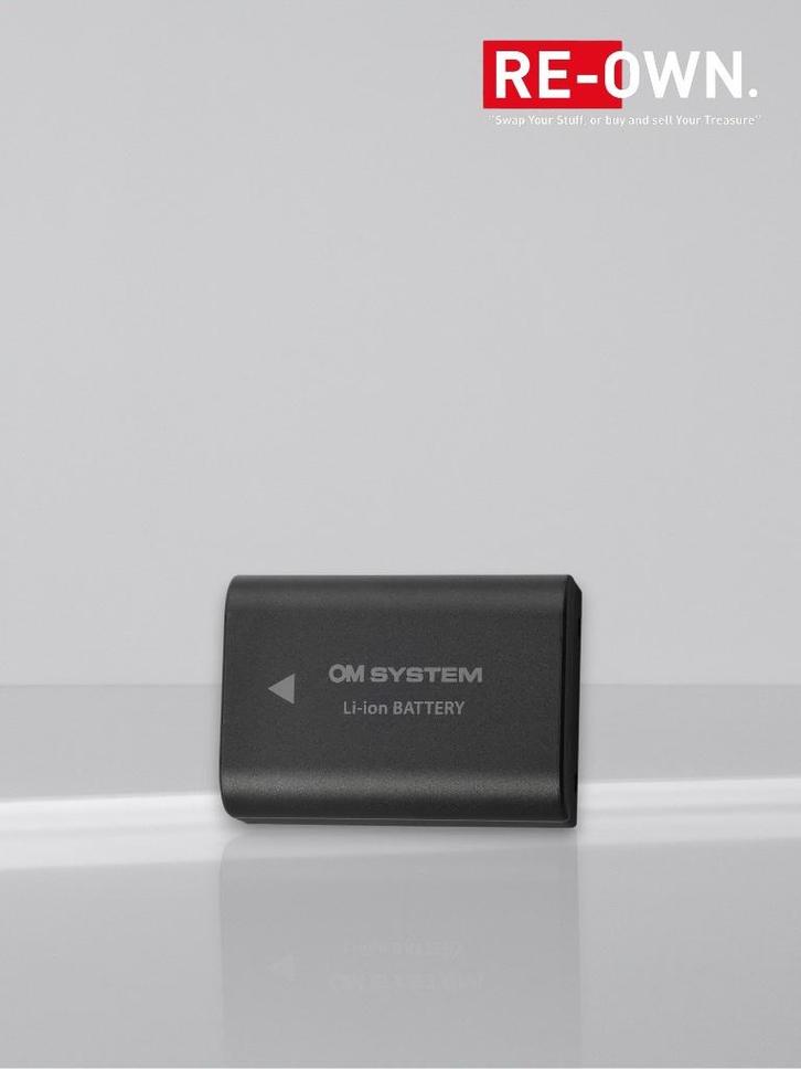OM SYSTEM BLX-1 batterij (topstaat + garantie) Scherpe prijs, Audio, Tv en Foto, Fotografie | Accu's en Batterijen, Zo goed als nieuw
