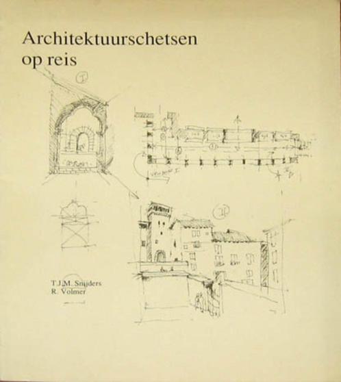 Architektuurschetsen op reis., Boeken, Kunst en Cultuur | Architectuur, Zo goed als nieuw, Ophalen of Verzenden