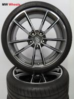 Porsche 21 inch Origineel velgen 911 992 met zomerbanden, -, -, Banden en Velgen, Ophalen of Verzenden