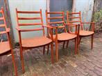 6 KS Møbler Danish Design Teakhout, Ophalen, Deens. Danish. Ambacht. Teakhout, Bruin, Zo goed als nieuw
