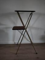 Retro plantenrek / dia projector tafel, Ophalen, Minder dan 55 cm, Metaal of Aluminium, Zo goed als nieuw