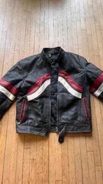 leren jas, Ophalen, Zo goed als nieuw, Maat 48/50 (M), Zwart