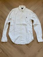 Ralph Lauren witte linnen blouse slim fit maat XS, Kleding | Heren, Overhemden, Ophalen of Verzenden, Zo goed als nieuw, Wit, Halswijdte 38 (S) of kleiner