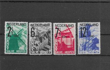 Nederland 1932, NVPH 244 t/m 247, Ongebruikt. beschikbaar voor biedingen