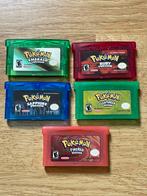 Pokémon Emerald, Ruby, Leafgreen, Firered, Sapphire -GAMEBOY, Spelcomputers en Games, Avontuur en Actie, 1 speler, Ophalen of Verzenden