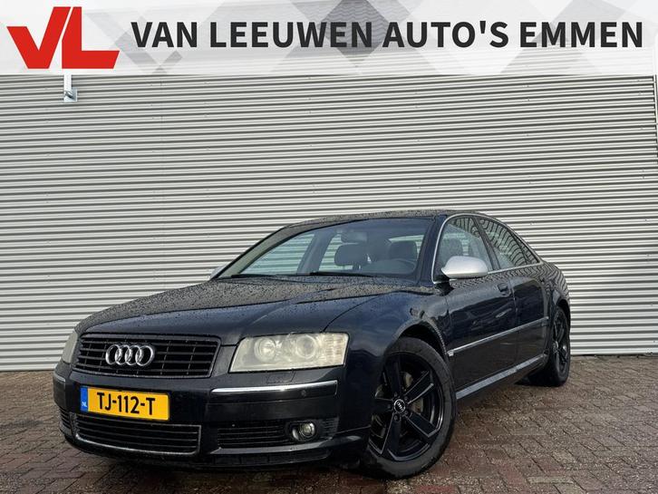 Audi A8 3.0 | Nieuw Binnen! | Automaat | Leder | Cruise, Auto's, Audi, Bedrijf, Te koop, A8, ABS, Airbags, Airconditioning, Alarm