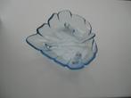 Serveerschaaltje blauw glas jaren '60, Ophalen of Verzenden