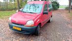 Renault Kangoo 1.4 RN Euro 2000 2001 Rood  rolstoelauto, Auto's, Renault, 74 pk, Zwart, 4 cilinders, Panoramadak