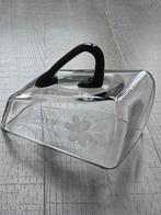 KAASSTOLP in Zwart. Art Deco Kaasstolp Leerdam €15 !!!, Ophalen of Verzenden