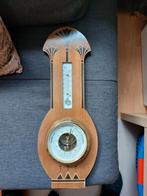 Mooie antieke barometer met thermometer, Ophalen of Verzenden, Zo goed als nieuw