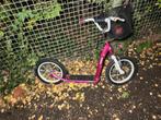 Roze step met mand, Fietsen en Brommers, Steps, Ophalen of Verzenden, Gebruikt, Kickbike