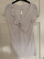 Beige T-shirt Pooots. Maat L, Ophalen, Beige, Maat 42/44 (L), Zo goed als nieuw