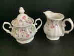 Pontesa porseleinen suikerpot en melkkannetje suiker pot, Antiek en Kunst, Antiek | Servies los, Ophalen of Verzenden