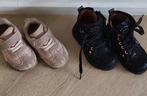 Echte leren/suede schoenen roze mt 21, zwarte boot mt 22, Ophalen, Zo goed als nieuw, Meisje, Schoenen