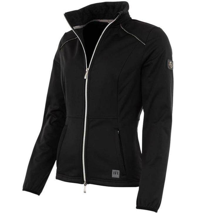BR Softshell jas Britt zwart, Dieren en Toebehoren, Paardrijkleding, Dames, Bovenkleding, Dressuur, Ophalen of Verzenden