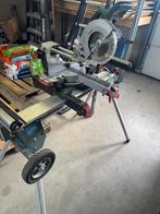 Metabo afkortzaag met onderstel, Gebruikt, Ophalen of Verzenden, Afkortzaag, 30 tot 70 mm