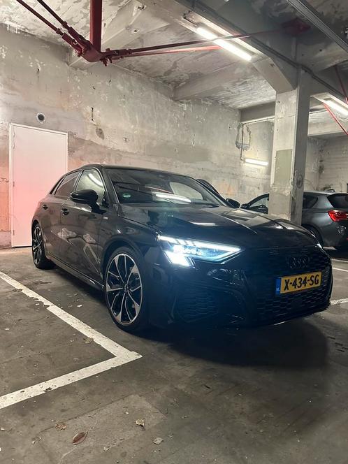 Audi A3 35 Tfsi 150pk S-tronic 2020 Zwart, Auto's, Audi, Particulier, A3, Benzine, Hatchback, Automaat, Geïmporteerd, Zwart, Voorwielaandrijving