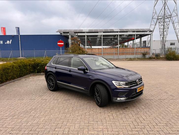 Volkswagen Tiguan 1.4 TSI 110KW/150PK 6DSG M16 2016 Blauw, Auto's, Volkswagen, Particulier, Tiguan, 360° camera, ABS, Achteruitrijcamera