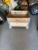 Pallet met 2 randen, Ophalen of Verzenden, Zo goed als nieuw, Rechthoekig, Hout