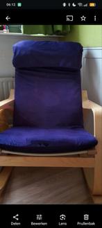 Pöang schommelstoel ikea, Huis en Inrichting, Fauteuils, Ophalen of Verzenden, Gebruikt, 75 tot 100 cm