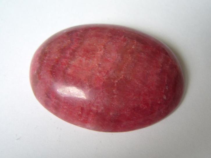 rhodochrosiet cabochon edelsteen mineraal rodochrosiet, Verzamelen, Mineralen en Fossielen, Mineraal, Ophalen of Verzenden