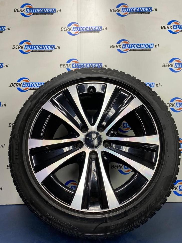 Originele 18 Inch Mercedes breedset E Klasse met winterbande, Auto-onderdelen, Banden en Velgen, Velg(en), 18 inch, Personenwagen