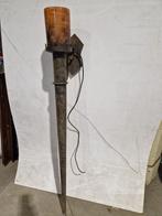 Prachtige imetalen wand fakkels lampen 148cm hoog, Antiek en Kunst, Ophalen of Verzenden