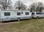 Dethleff beduin 595, Caravans en Kamperen, Caravans, Vast bed, Rondzit, 7 tot 8 meter, Particulier
