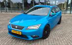Seat Leon 1.6 TDI 81KW ST 2014 Blauw, Zwart, 4 cilinders, 150 pk, Origineel Nederlands