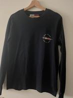 Heren shirt lange mouw Tommy Hilfinger, Ophalen of Verzenden, Zo goed als nieuw, Blauw