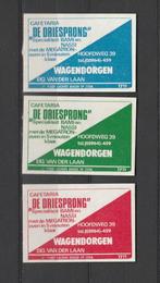 Lucifermerken,  Wagenborgen   (1097), Verzamelen, Verzenden, Zo goed als nieuw, Luciferdoosjes of -merken