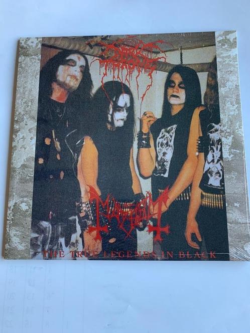 Mayhem - The True Legends In Black ( lp, ltd. ed.), Cd's en Dvd's, Vinyl | Hardrock en Metal, Zo goed als nieuw, Ophalen