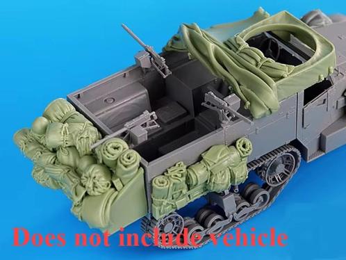 D-549,RESIN STOWAGE SET 1-35,US M2 Halftrack ,NO,2, Hobby en Vrije tijd, Modelbouw | Auto's en Voertuigen, Nieuw, Verzenden
